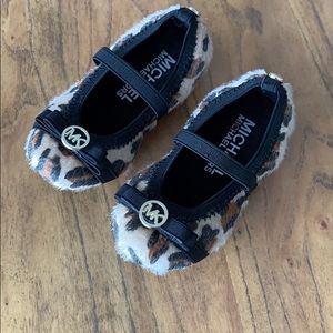 Michael Koran Rover Cheetah-Print Ballet Flat